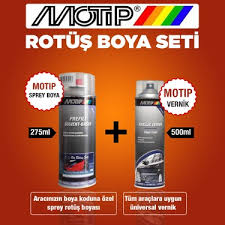 Motip Aracinizin Boya Koduna Ozel Sprey Rotus Boya Seti Fiyati