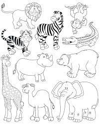 Pin De Lourdes Valverde En Para Bruno Y Dante Animales Salvajes Para Colorear Animales Salvajes Dibujos Animales Salvajes Para Ninos