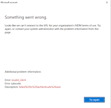Not Able To Join A Windows 10 Pc To Azure Ad Microsoft Q A