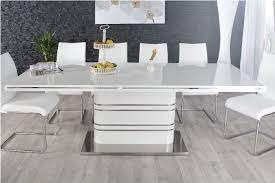 Table De Repas Design Losane Extensible Blanc Pas Cher Table A Manger Cdiscount Iziva Com Kitchen Table Decor Oval Dining Room Table Dining Room Table Set