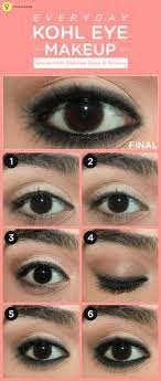 How To Apply Kajal On Eyes Perfectly Step By Step Tutorial Eye Makeup Eye Makeup Tutorial Makeup