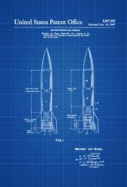 Missile Patent Space Art Space Poster Space Program Blueprint Pilot Gift Aircraft Decor Rockets Missiles Space E Patent Prints Space Poster Space Art