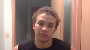 Postgame interview with MIddle Township basketball player Darrell Shelton