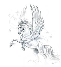 Bumaga Karandash 2009 God Pegasus Tattoo Zeichnungen Tattoo Pferd