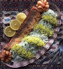 Sabzi Polo Ba Mahi Persian Lunch Iranian Food Persian Cuisine Iran Food