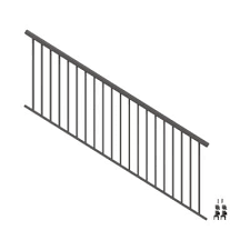 Front porch railings on stairs or ramp. Outdoor Handrails Deck Stairs The Home Depot