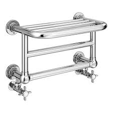 9 reviews this action will navigate to reviews. Chatsworth Traditional Chrome Heated Towel Rail Shelf Victorian Plumbing Uk