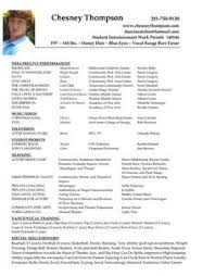 beginner acting resume tips