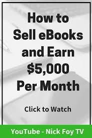 How To Sell Ebooks And Earn 5000 Per Month Blogging Lessons Blogging Advice Blog Income