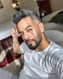 Full and hearty silver highlights painted over your natural chocolate brown base color help to accentuate the rich texture and natural curves of the hairstyle. Here S Everything You Need To Know About Grooming Grey Hair
