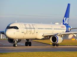Sas Airbus A321 Oy Kbh Moments Before Departure On 23l Heading Home To Copenhagen Cph Sporting The New Livery In Airbus Passenger Jet In This Moment