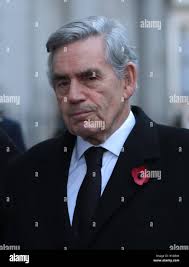 Gordon Brown, Former Prime Minister, in Downing Street