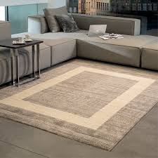 Tapis à courtes mèches avec franges oriental pour salon mesa. Tapis De Salon Kadolog