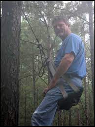 Home Made Tree Saddle Tree Stand Hunting Hunting Diy Hunting Blinds