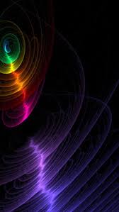 Looking for the best wallpapers? Wave Of Color Phone Wallpapers Black Background Theme Mobile 890298484 Wallpaper Phone Wallpaper Colorful Wallpaper Black Backgrounds
