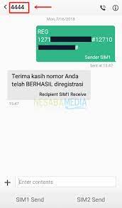 Untuk pelanggan lama yang ingin mempebarui data mereka, bisa mengirim sms ke 4444 dengan format ulangnik#nomor kk# kirim ke 4444. 3 Cara Registrasi Ulang Kartu Telkomsel Simpati Terbaru 2020