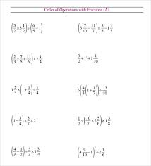 These order of operations worksheets are perfect for teachers, homeschoolers, moms, dads, and children looking for some practice in solving problems using the correct order of operations in the calculations. Free 11 Sample Order Of Operations Worksheet Templates In Pdf