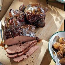 Hirschkeule Mit Wirsingpuree Und Maronen Rezept Kuchengotter