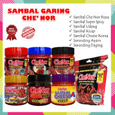 Spicy sambal is a must for any indonesian feast but sambal goreng kentang ati is more than that. Sambal Garing Che Nor Sambal Garing Ikan Bilis Regular Dan Super Spicy Sambal Udang Sambal Kicap Sambal Cheese Korea Shopee Malaysia