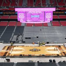 The complete official guide to the ncaa men's final four, including how to buy tickets, the march madness music festival schedule, final four fan jam times and full dates and times for all events. A Brief History Of Ncaa Tournament Courts And How They Re Built Sbnation Com