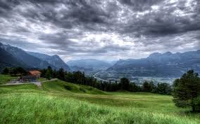 Desktop Wallpapers Liechtenstein Hdr Nature Mountain Sky 3840x2400