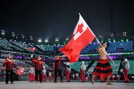 The heavy snow fall caused traffic problems that delayed the ceremony by an hour. Tonga S Shirtless Flag Bearer Is Olympics Opening Ceremony Star Again Sbnation Com