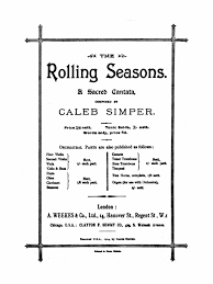 The Rolling Seasons Cantata Show covers in search results. the rolling seasons cantata