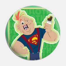 But if your interested in goonies stuff other than sloth (and why would you be?), find it here: Sloth From The Goonies 80s Movies Pin Teepublic Au
