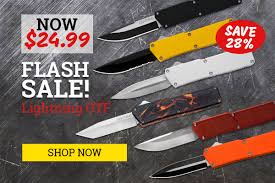 Blade Play Lightning Otf Knife Flash Sale Milled