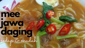 Sebab air rebusan tulang membantu kuah mee jawa semakin berperasa dan pekat.guna lak tulang. Resepi Mee Jawa Daging Sedap Dan Mudah Youtube