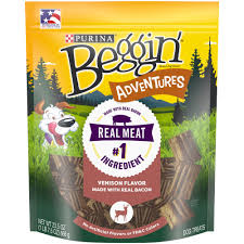 Dog diarrhea can be treated by keeping the dog away from food sources for the first 12 to 24 hours, giving the dog access to lots of water and visiting a v dog diarrhea can be treated by keeping the dog away from food sources for the first. Beggin Adventures Venison Flavor Dog Treats 23 5 Oz Fry S Food Stores