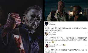 Halloween killer Michael Myers is branded 'homophobic' for murdering gay  couple in new movie | Daily Mail Online