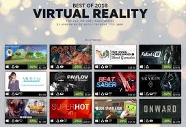 Valve Reveals Steam Vrs 100 Best Selling Games For 2018 Vr Games Virtual Reality Games Virtual Reality Apps