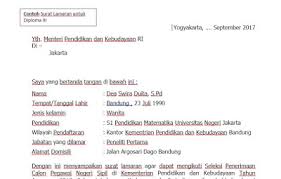 Maybe you would like to learn more about one of these? Contoh Surat Lamaran Kerja Dinas Kehutanan Contoh Surat