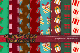 Download 8 Digital Paper For Christmas Concept Graphic By Isaradesign Creative Fabrica SVG Cut Files