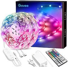 Amazon Com 65 6ft Led Strip Lights Govee Ultra Long Color Changing Light Strip With Remote 600leds B Led Strip Lighting Color Changing Lights Strip Lighting