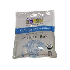 Organic, whole grain oat powder creates a creamy bath suspension of skin. Aura Cacia Soothing Organic Milk Oat Bath Pure Essential Oils Calming Chamomile 1 75 Oz Instacart