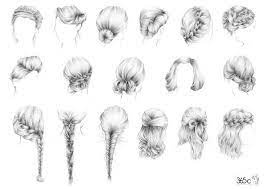 Guess What More Hairstyle Ideas Fashion Illustration Hair Hair Sketch Hair Illustration