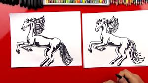 How To Draw A Realistic Horse Part 1 Art For Kids Hub The horse is normal, so how is this possible?