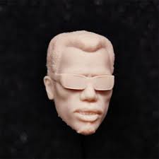 1/18 Scale The Blade Wesley Snipes Head Sculpt Unpainted Fit 3.75"Figure E  Style