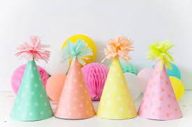 Go To Gifts And Diy Party Hats From Tell Love And Party Diy Party Hats Diy Party Party Hats