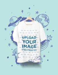 Click To Use This Template Mockup Of A T Shirt Hanging Against A Solid Background 2362 El1 Mockup Mockupdesign In 2020 Mockup Generator Shirt Mockup Clothing Mockup