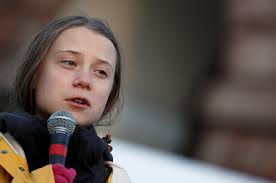 From sitting alone with a placard on a stockholm street last august, to leading tens thousands of children across the world to walk out of. Greta Thunberg Demands Crisis Response To Climate Change World Economic Forum