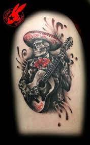 As for the prosperous tattoo industry, skull tattoos own a lot of symbolic meanings so they. Day Of The Dead Tattoo By Jackie Rabbit By Jackierabbit12 D54vr83 Friend Tattoos Mariachi Tattoo Day Of Dead Tattoo