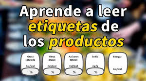 Resultado de imagen de leer etiquetas productos