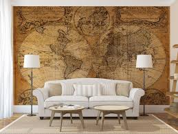 Muro Murale Antichi Mondo Mappa Auto Adesivo Peel Stick Grande Foto Murale Sfondo Adesivo Parete Parete Murale Foto Murale Parete