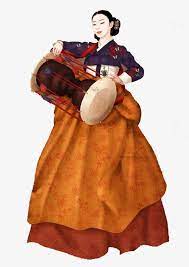 صفق وطبل فتاة كورية korean girl disney princess character