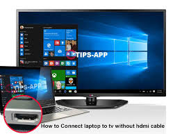How To Connect Laptop To Tv Without Hdmi Cable Hdmi Cables Hdmi Digital Tv