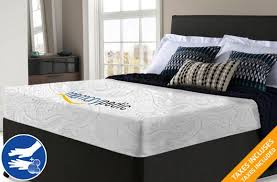 Un Matelas De 8 Pouces En Mousse A Memoire De Forme Signe Maison Blanche 3 Tailles Disponibles Foam Mattress Mattress Memory Foam Mattress