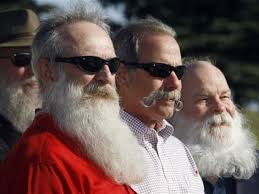 Men compete for title of world's fanciest whiskers